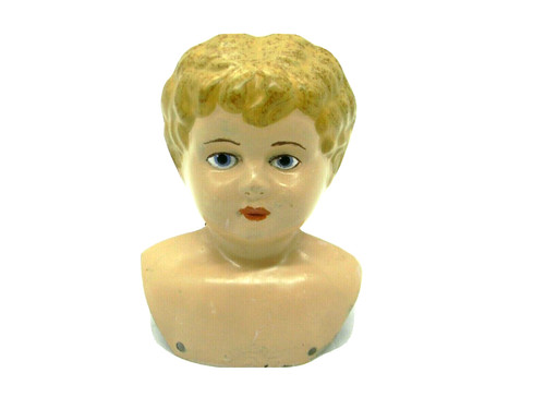 Antica testa bambola - antica,
