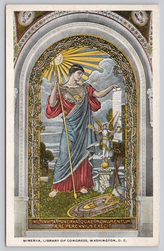 Cartolina minerva mosaic - minerva,
