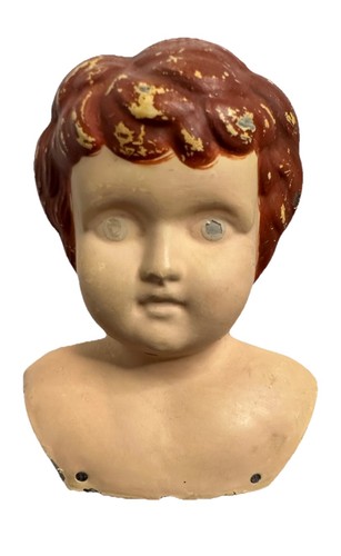 Antica testa bambola - testa,